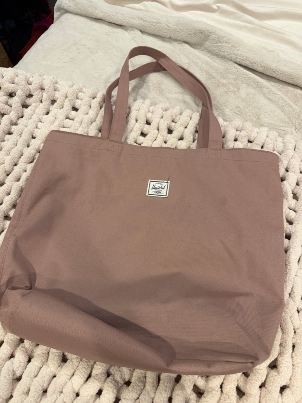 Herschel Pink sand pink Tote Bag